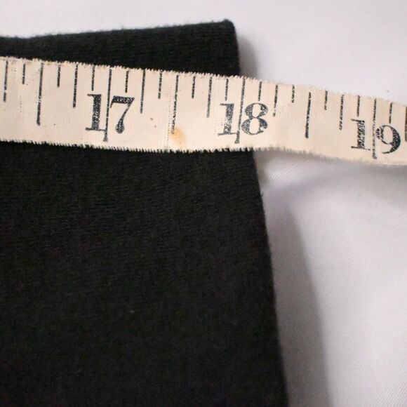 NWT BKE Womens XS Black V-Neck Ribbed Tie Back Waist 3/4 Sleeve Sweater Pullover - Picture 6 of 7